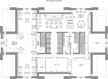 The Library Floor Plan
